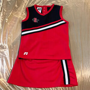 San Diego State University children’s 2-piece cheerleading outfit size 5T
